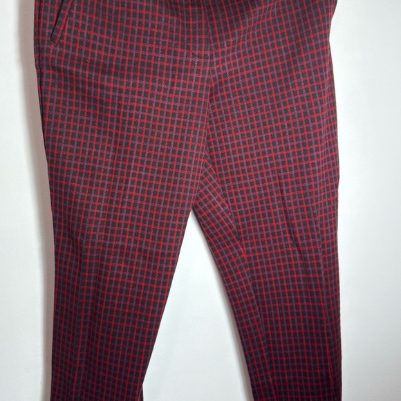 J. Jill Red and Black Slim Leg Pants - Picture 1 of 5